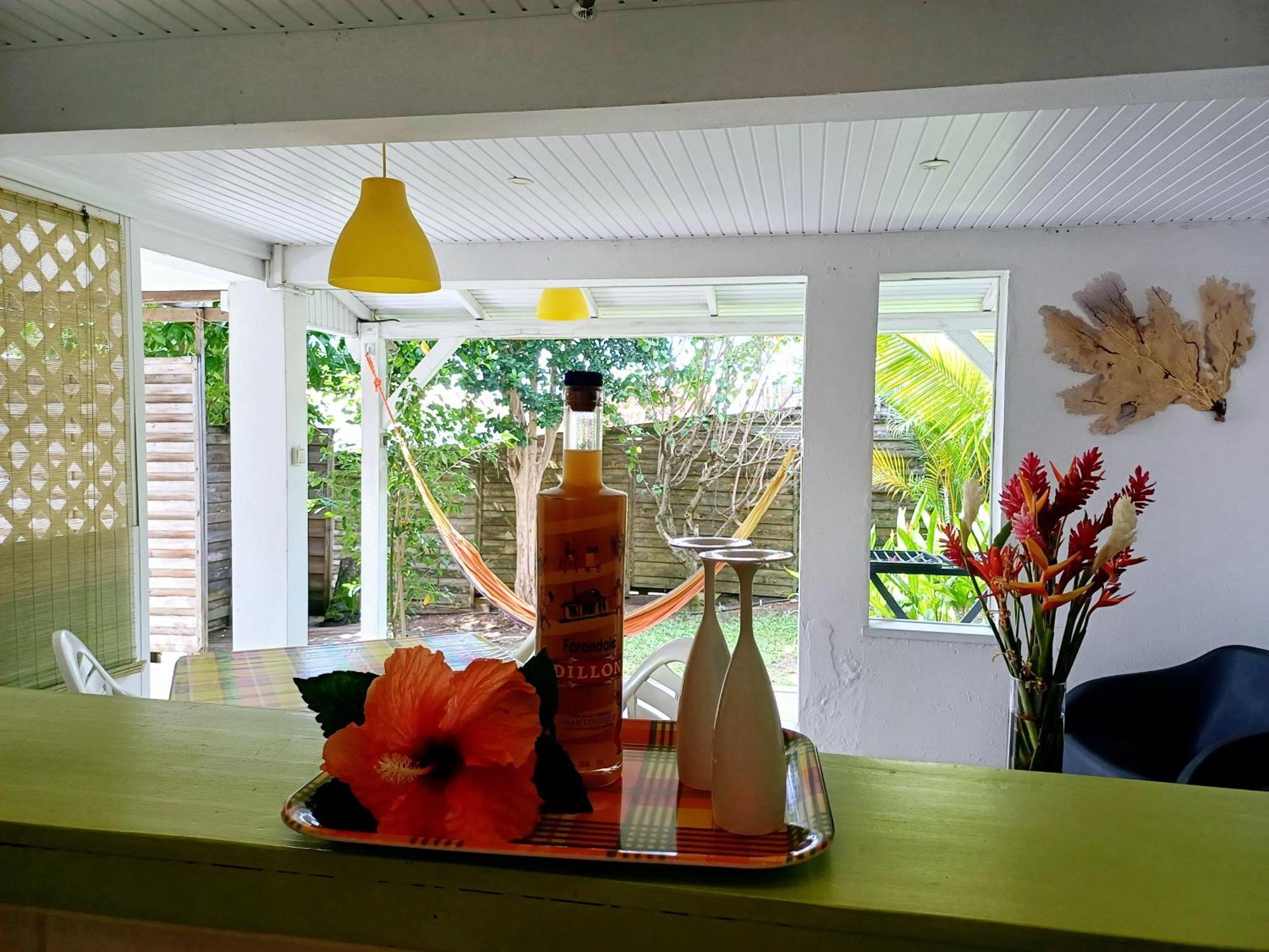 Appartamento Sainte-Luce 2 T1 Hibiscus Et Colibris Esterno foto